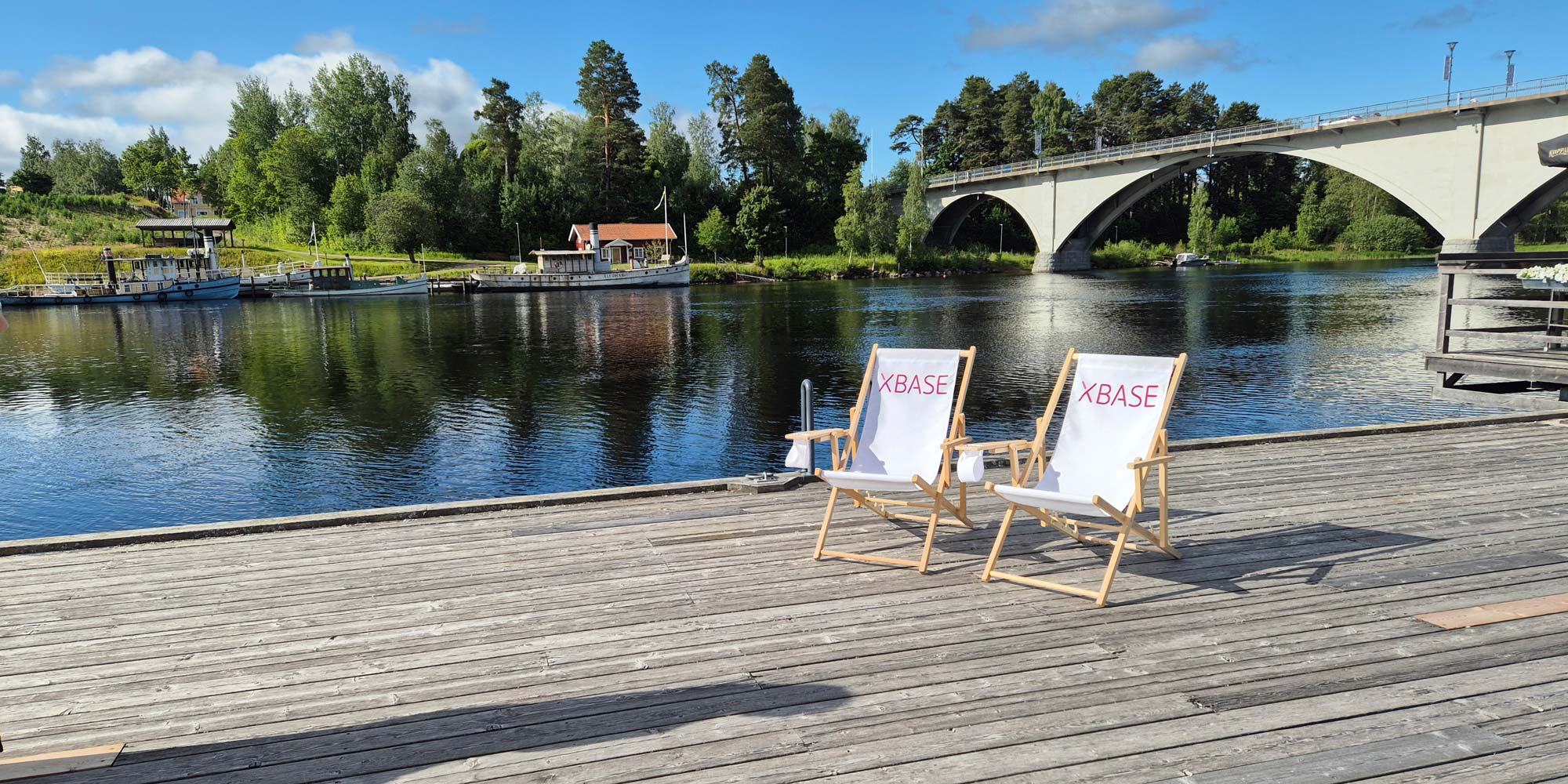 Solstolar med XBASE logga på